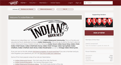 Desktop Screenshot of indianrider.net